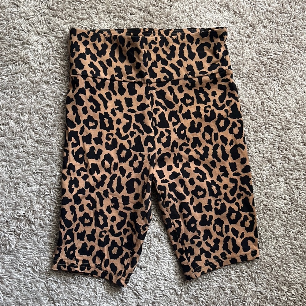 Wild Fable Leopard Print Biker Shorts